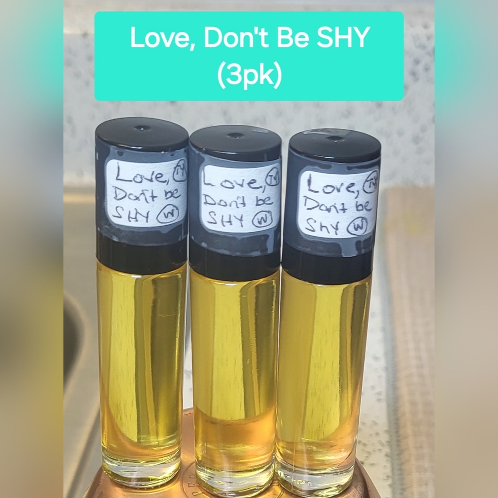 Love, Don't be SHY (W) Type - 1/3 Oz. Scented Body Oil (3pk